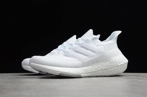 adidas Ultra Boost 21 Triple White Men's 